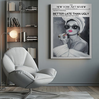 Audrey - Art Review Poster