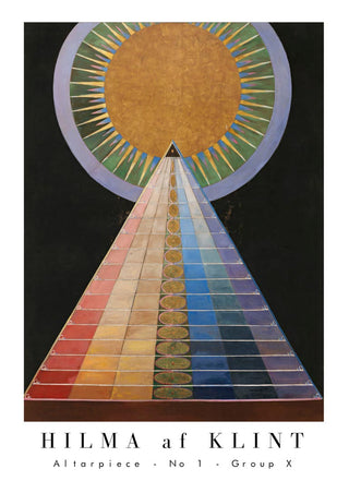 Hilma af Klint Altarpiece αρ. 1, αφίσα