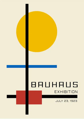 Αφίσα έκθεσης Bauhaus