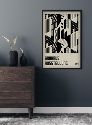 Αφίσα «Bauhaus Ausstellung 1919»