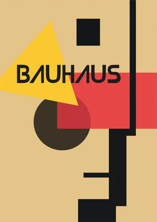 Ρετρό αφίσα Bauhaus