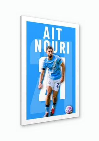 Ait-Nouri  - Manchester City Football Poster