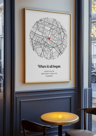 Where it all began - Personalized Poster