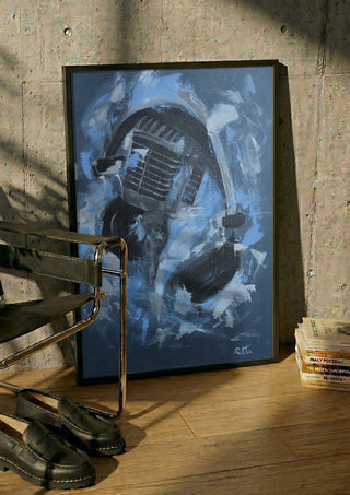 Vintage Microphone - Ritta Henriques Jorge
