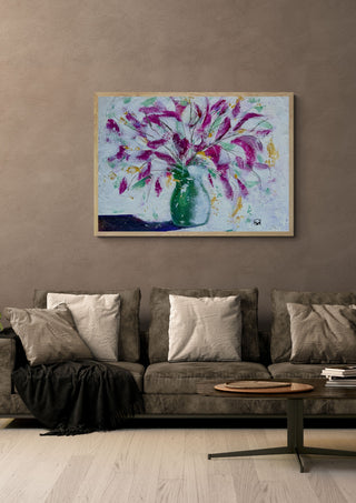 Magenta Bouquet - Marina Agre