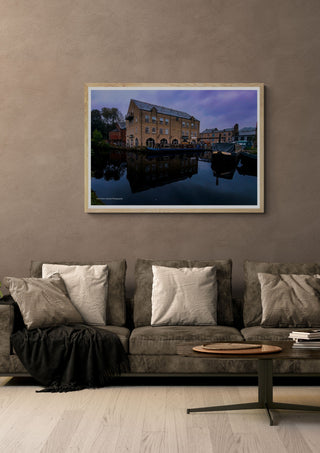 Canal Wharf at Dusk - Northern Gnome Photography