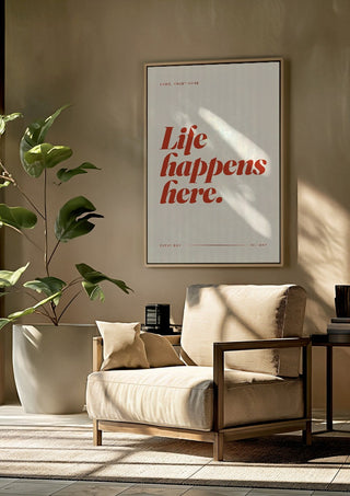 Life Happens Here - ARTSY FARTSY