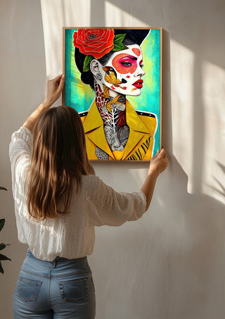 Yellow Coat in Profile - Tara Green