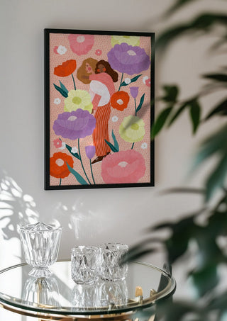 Joyful Floral Embrace - Bea Müller