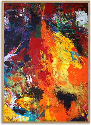 Red Abstract - René J