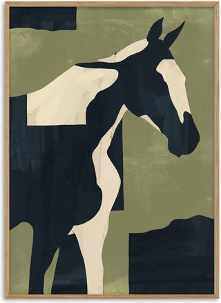 Abstract Minimal Horse 4 - ThingDesign