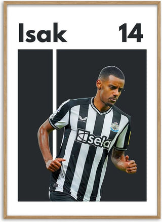 Alexander Isak Football Poster