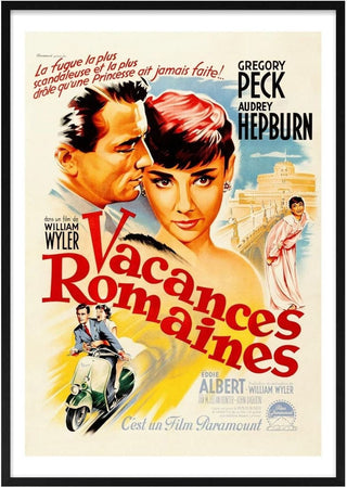 Aydrey Hepburn - Vacances Romaines Poster