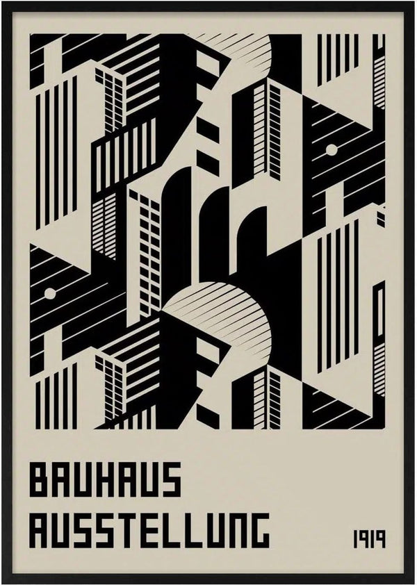 Bauhaus Ausstellung 1919 poster