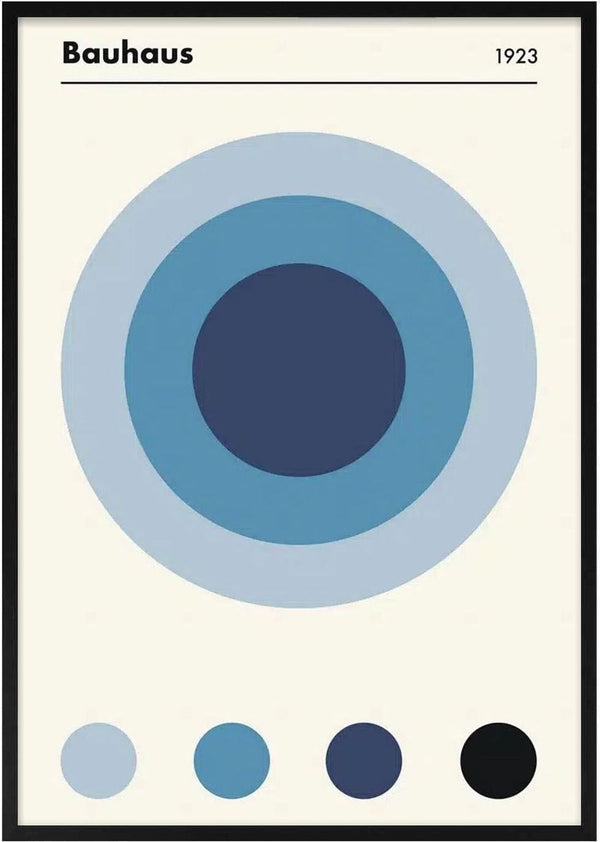 Αφίσα «Bauhaus Blue 1923»