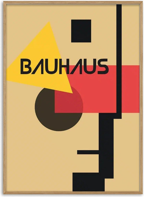 Ρετρό αφίσα Bauhaus