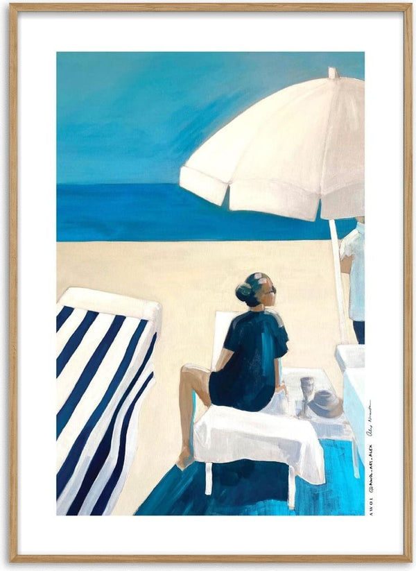 Beach Day Serenity - Awol Art Alex