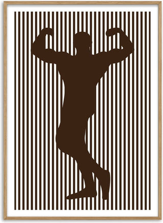 bodybuilder silhouette - nyai