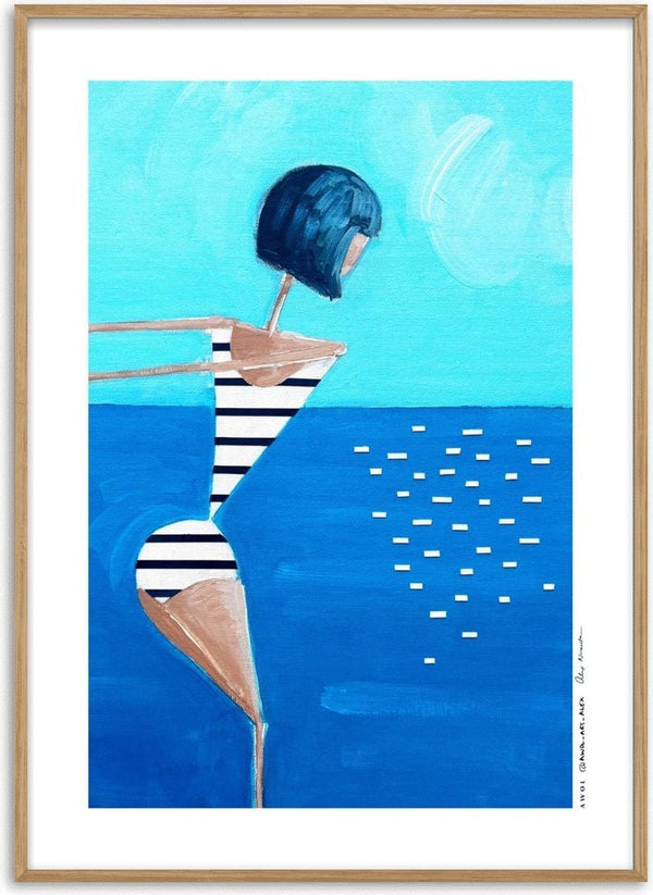 Diving Woman - Awol Art Alex