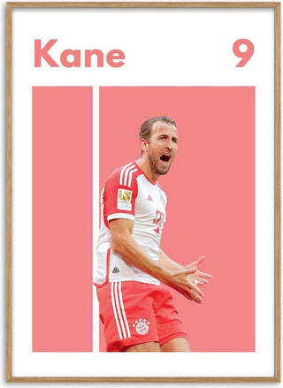 Harry Kane Bayern Football Poster