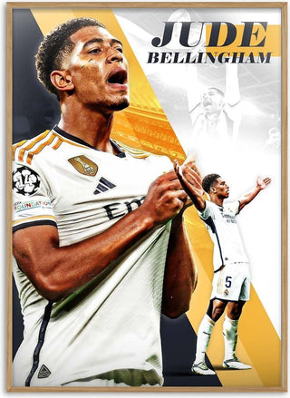 Jude Bellingham Football Poster