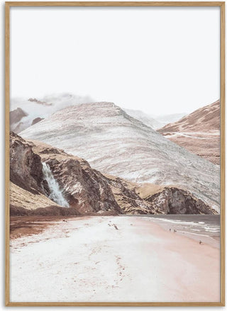 Mountain and Clouds Poster