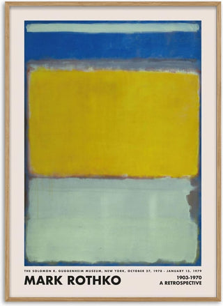 Rothko Blue Yellow Green