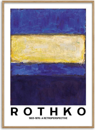 Rothko Yellow on Blue