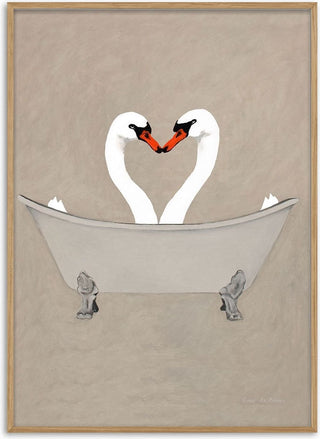 Swans in Bathtub - Coco de Paris