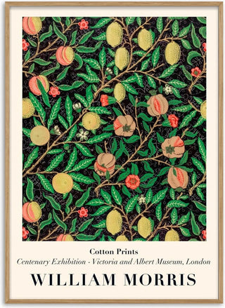 William Morris - Black Lemons Poster