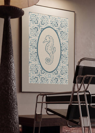 Coastal Seahorse Medallion - Katarzyna Gąsiorowska